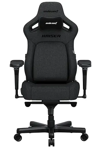 Игровое кресло Anda Seat Kaiser 4 Dark Gray Fabric Size L (AD12YDDC-L-20-GB-CF) - фото 2