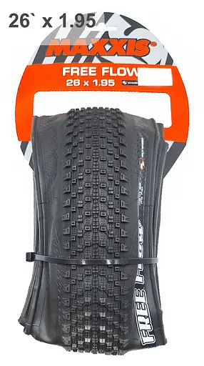 Покришка складна велосипедна Maxxis FREE FLOW M350P 26х1.95 шипована корд 60 TPI (G0001320) - фото 4