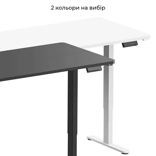 Геймерский стол OfficePro ODE1880W з електрорегулюванням висоти (ODE1880W) - фото 8