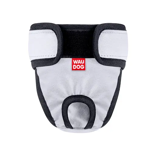 Гигиенические трусы для собак WAUDOG Vet на липучках XL серые (678511) - фото 2