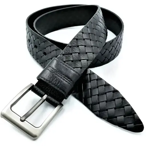 Ремінь шкіряний Weatro чоловічий 110-120х4 см acs0017327 - фото 1