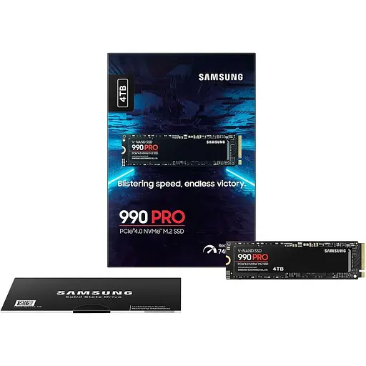 Накопитель SSD Samsung m.2 NVMe 4TB 990 PRO MZ-V9P4T0BW (MZ-V9P4T0BW) - фото 4