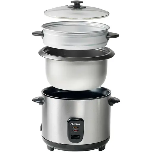 Рисоварка из нержавеющей стали с пароваркой АРК180 - фото 3