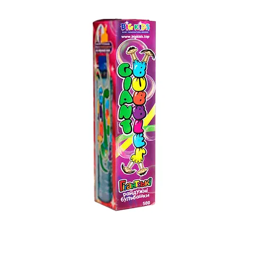 Гигантские Мыльные пузири с запускателем №930123 30см-500мл BIGRP0505 PARTY BOX Big Kids" (4828433930123) - фото 1