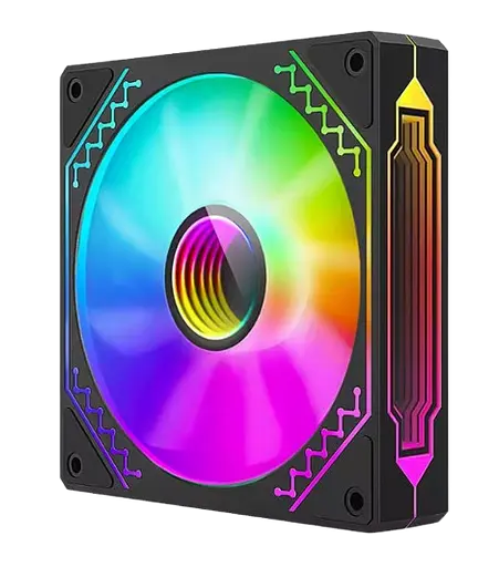 Вентилятор Teucer Prism 12025 Reverse ARGB Black (TP-12025-R-ARGB-B)