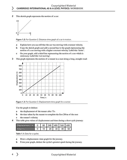 Cambridge International AS & A Level Physics Workbook with Digital Access (2 Years) - фото 7