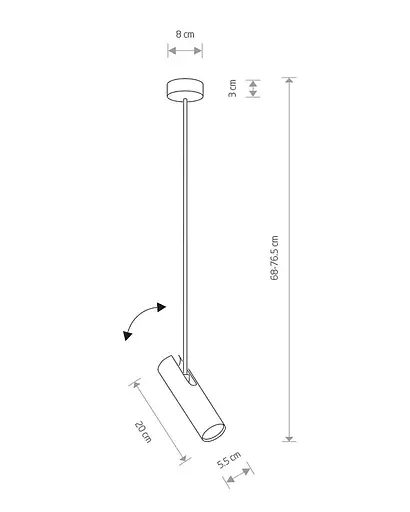 Спот Nowodvorski 6490 EYE SUPER WHITE - фото 2