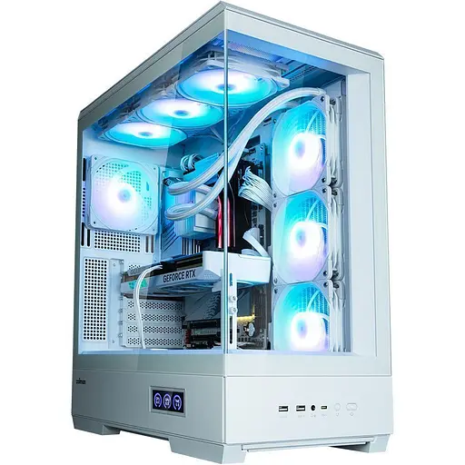 Корпус Zalman P50 DS White [146871] - фото 2