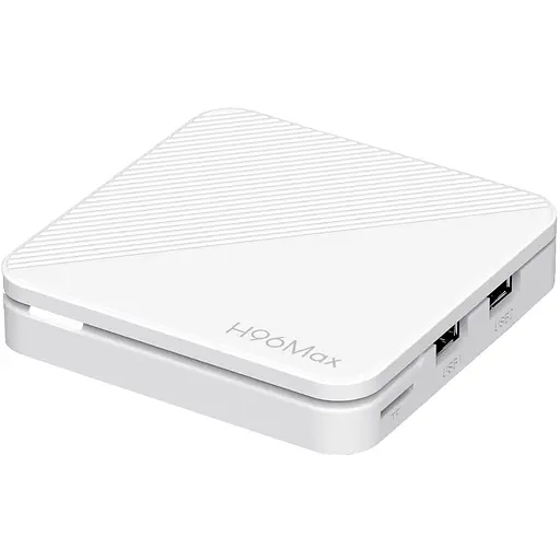 TV Медиаплеер H96 MAX H313 2/16Gb/Allwinner H313/ Android 14/ WiFi 2.4G+5G/LAN:100M/ - фото 1