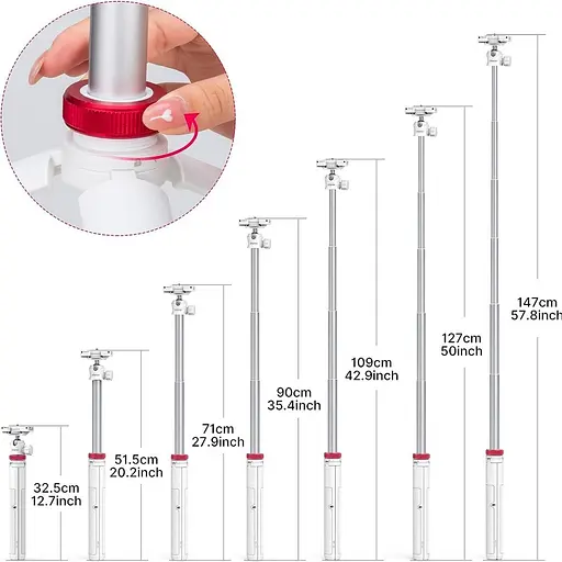 Штатив-монопод Ulanzi MT-44 White [122109] - фото 5