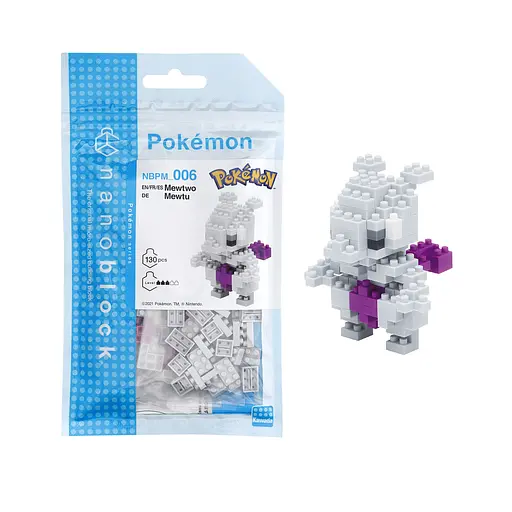 Конструктор Nаnoblock Мьюту 130 элементов (124142)  - фото 4