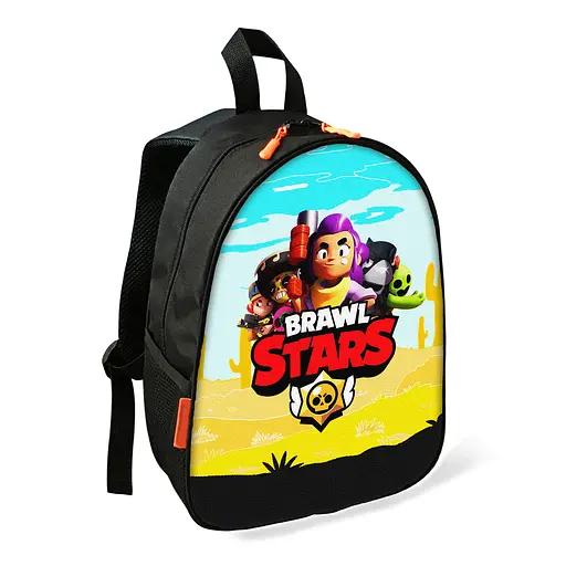 Рюкзак Brawl Stars детский школьный/городской 34х27х13 см для мальчика (02379)
