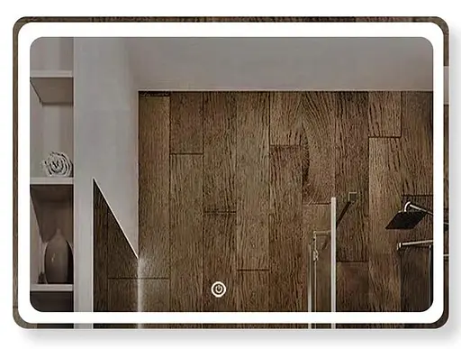 Дзеркало Dusel DE-M3051 75x120, Білий - фото 1