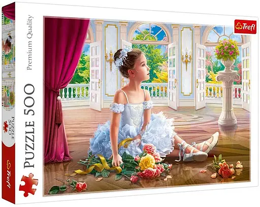 Набір Пазли - (500 елм.) - "Маленькінка балерина" - фото 1