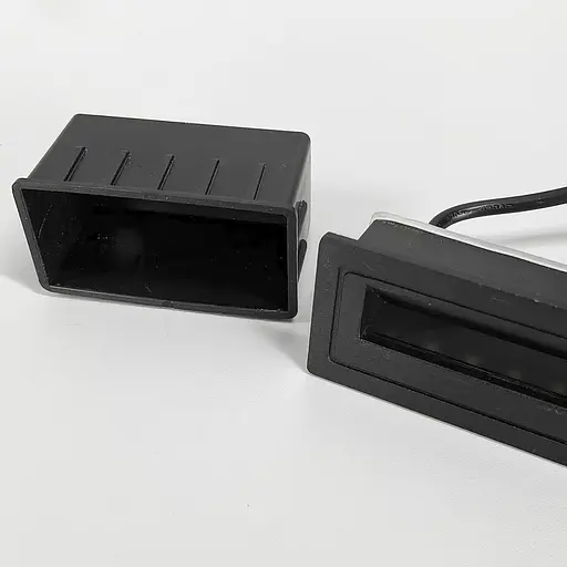 Светильник для лестницы в черном корпусе 100х55 мм | Line F | Арт. 10014 - фото 7