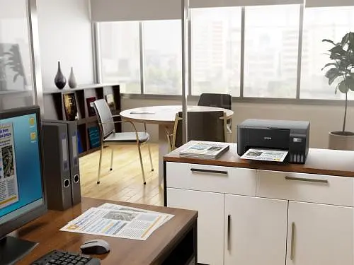 БФП струменевий кольоровий A4 Epson L3250, Black, WiFi, 5760х1440 dpi, до 33/15 стор/хв, USB, вбудоване СБПЧ, чорнило Epson 103 (C11CJ67412) - фото 4