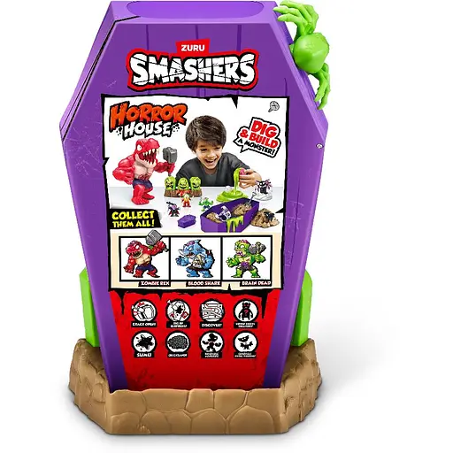 Игрушка Smashers Большой Дом Ужасов Зомби в наборе с аксессуарами (74124B) - фото 3