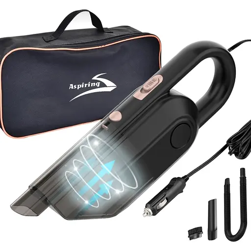 Пылесос автомобильный Aspiring Dust 5 16000Pа Li-Ion 6000 мА/ч - фото 8