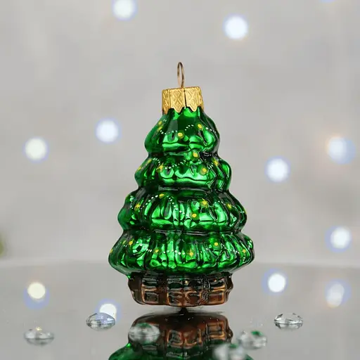 Ялинкова прикраса Санта Шоп Ялинка скло (4820001180138) - фото 3