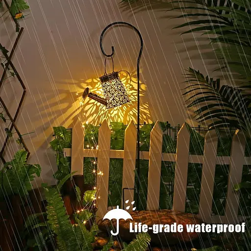 WDKXCN Змінна верхня частина сонячного світла, 4 шт. 8,5 см Сонячна лійка Змінні світильники з 36 світлодіодними гірляндами - фото 5