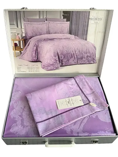 Постельное белье Ambre Dark Lilac Тенсел Maison D'or pbe0052197 - фото 2