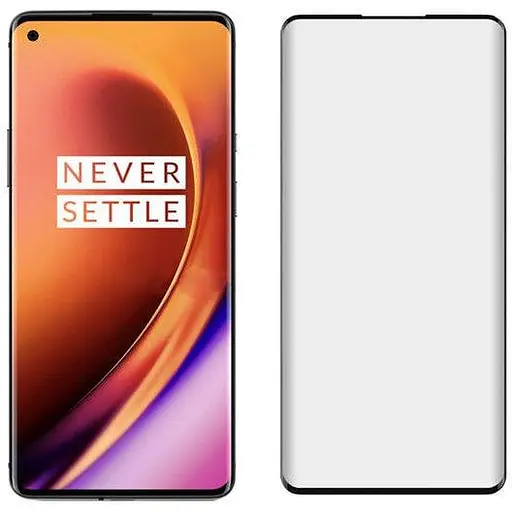 Захисне скло DK Full Glue 3D для OnePlus 8 black