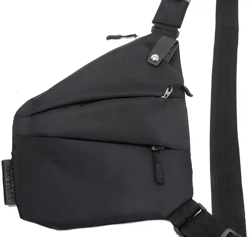Чоловіча нагрудна сумка Wallaby 28х22х2 см sum0020865 - фото 8