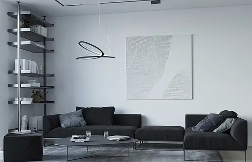 Люстра MJ-Light HELIX D600 4000K BK 12026 - фото 2