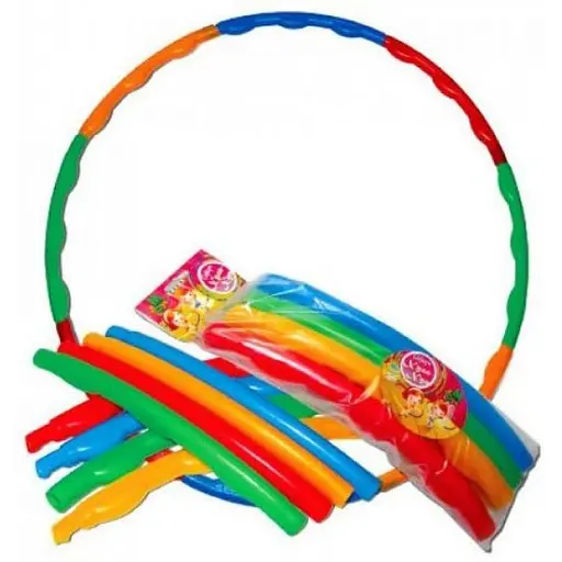 Обруч "Хула хуп" Mtoys 20172 9 элементов, большой - фото 1