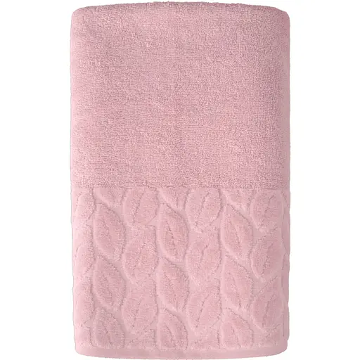 Полотенце махровое Soho Leaves 70х140 см Pink (70*140 Leaves Pink) - фото 2