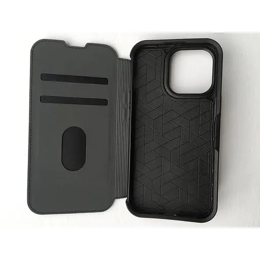 Оригінальний чохол книжка OtterBox Strada шкіряний протиударний для iPhone 13 Pro Black (77-85796) - фото 2
