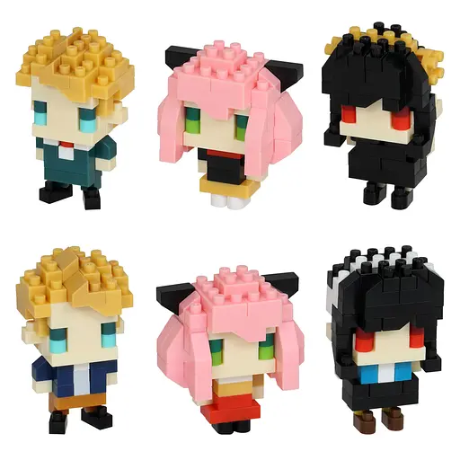 Конструктор Nаnoblock Семья Шпиона-1, 69 элементов (124163)