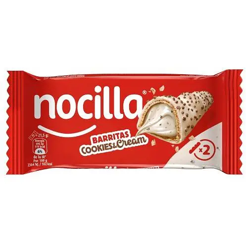 Батончик вафельный Nocilla Barritas с молочной начинкой 43 г