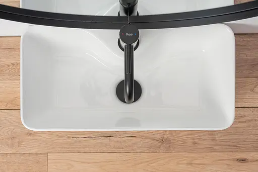 Умивальник Rea Mery накладний білий REA-U0699, Білий - фото 4