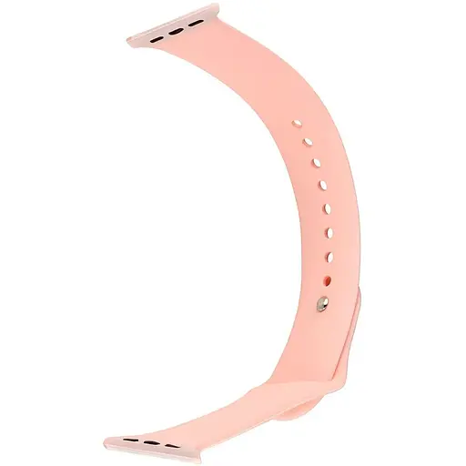 Ремешок Apple Watch Silicone 42/44/45/46/49 мм Peach Розовый - фото 1