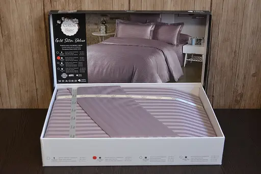 Постільна білизна Murdum Сатин-Stripe Cotton Shine pbe0051270 - фото 3