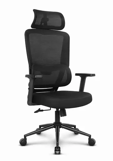 Крісло офісне Cabro C506 Black тканина - фото 1