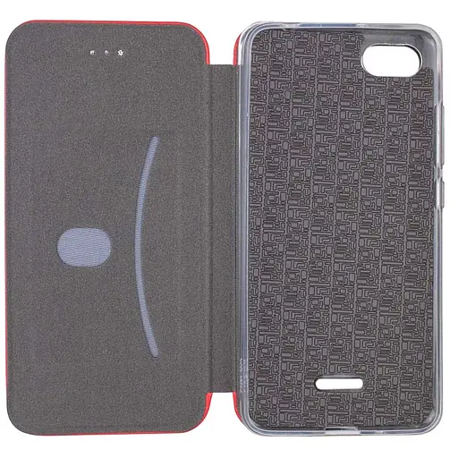 Шкіряний чохол-книжка Classy для Xiaomi Redmi 6A Червоний - фото 3