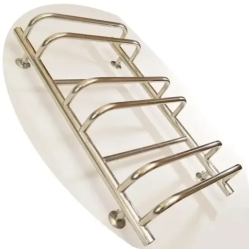 Рушникосушка водяна LEV Сатурн П7 нержавіюча сталь 500х700 - фото 3