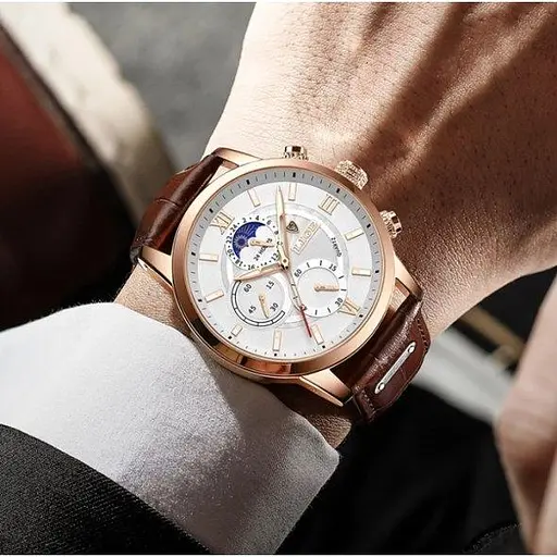 Чоловічий кварцовий годинник Lege Signature - фото 5