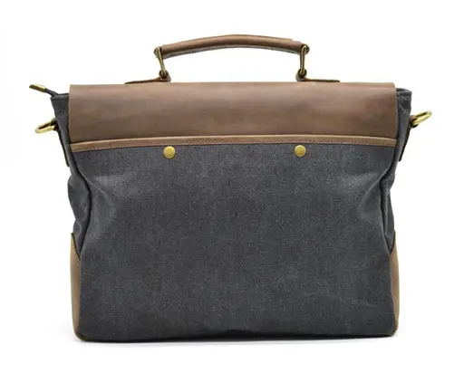 Чоловіча шкіряна сумка TARWA 36х27х10 см sum0026097 - фото 4