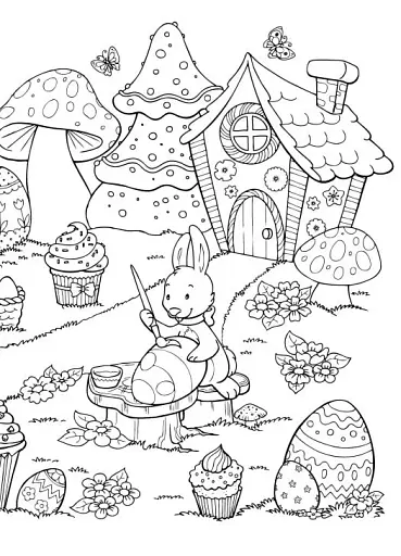 Розмальовки-пізнавайки. Світлий Великдень - фото 7