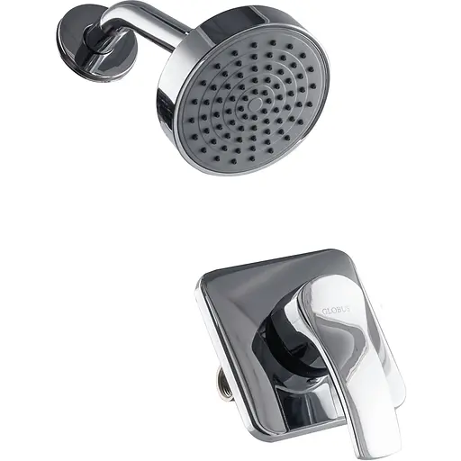 Душова система прихованого монтажу Globus Lux GLQU-0105S-KIT, Хром - фото 1