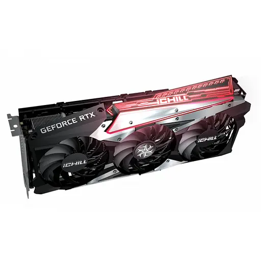 Відеокарта Inno3D RTX 3060 12Gb ICHILL X3 RED] (C30603-12D6X-167139AH) (GDDR6, 192 bit, PCI-E v4.0) Б/в - фото 2
