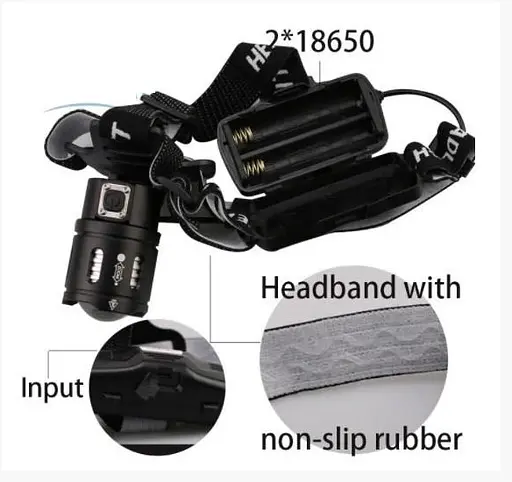 Налобный фонарь T6006 светодиод XHP50 - фото 6