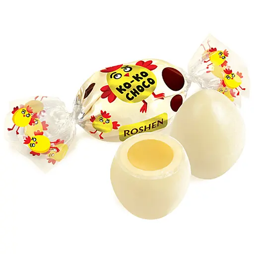 Уценка. Конфеты шоколадные Roshen Ko-Ko Choco White 1 кг - фото 3