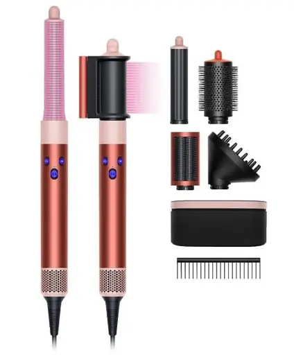 Мультистайлер Dyson Airwrap Long Volumise Strawberry bronze/Blush pink (581840-01) (Global) - фото 1
