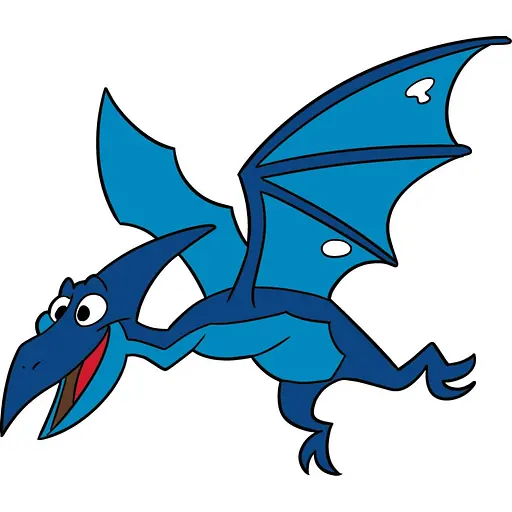 Детская раскраска ArtCraft Птерозаврик 25х30 см (15056-AC)