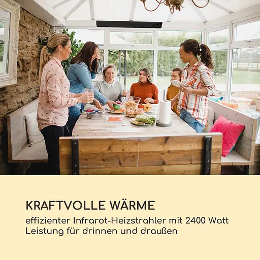 Инфракрасный обогреватель Blumfeldt Cosmic Beam Smart 24 (10035258) Черный - фото 8