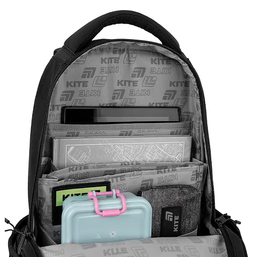 Рюкзак Kite Education teens 2578M Black&Charm Чорний (K26-2578M-1) - фото 14